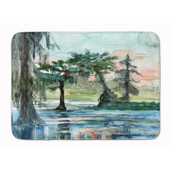 In the Swamp Machine Washable Memory Foam Mat
