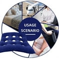 thumbnail image 5 of 1 Pack Inflatable Bed Sore Cushions for Pressure Relief,Breathable Wheelchair Cushion,Butt Seat Cushion for Pressure Sores,Portable Hemorrhoids Seat Pad,for Home Office Travel Dark Blue, 5 of 7