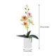thumbnail image 2 of Tapla de orquídeas de flor de flor artificial decoración de plantas en macetas artificiales, 2 of 4
