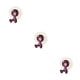 thumbnail image 1 of sweethay Hogar Ba?o Soporte de Pared Cepillo Giratorio Succión Estante violeta 3piezas sweethay CBP046686, 1 of 6