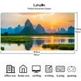 thumbnail image 2 of Lake Large Mouse Pad 31.5x11.8 Inches Nature Landscape Sunset Mountain Range Plant Forest Pattern Printed Mouse Pad,Extended Gaming Mouse Pad BDXTMN242, 2 of 6
