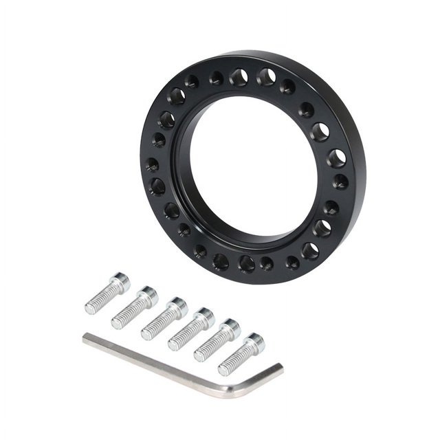 Elevador de volante MACHAO modificado negro 1/2 pulgadas posición aumentada 13mm