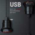thumbnail image 2 of Smart Bike Tail Light Back Brake Light Waterproof USB Rechargeable Safety Taillight Rear Bicycle Flashlight, 2 of 8