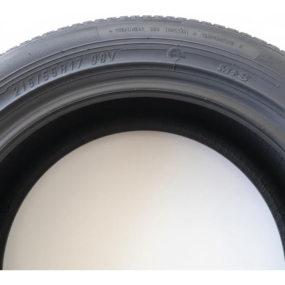 All-season tire, load range XL, high-performance radial tire for passenger cars, sedans, hatchbacks, crossovers, SUV/CUV – quiet ride, long tread life, black sidewalls