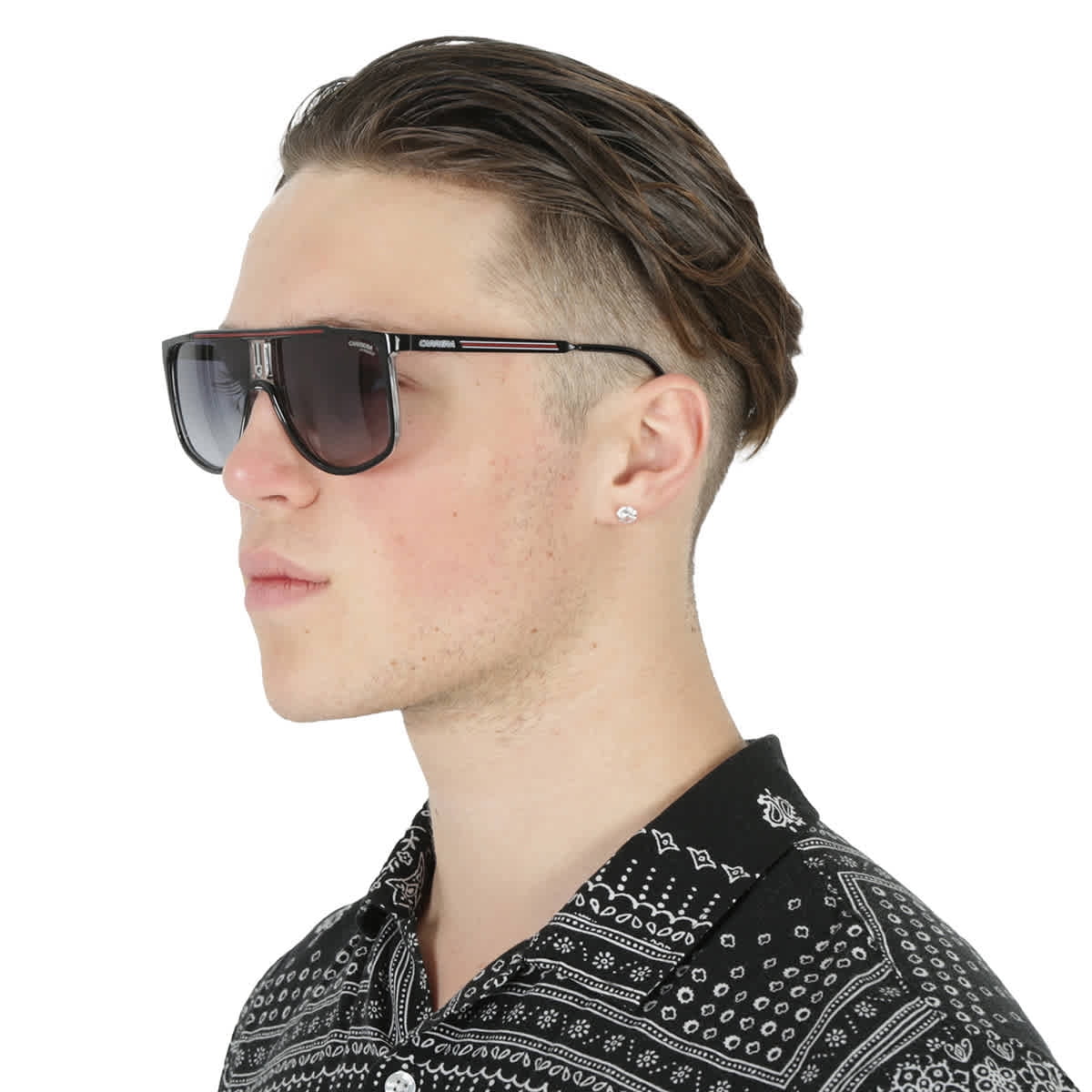 Carrera Grey Shaded Navigator Men's Sunglasses CARRERA 1047/S 0OIT