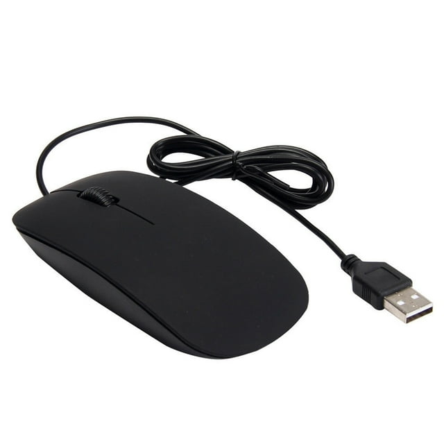 maskred 1/2/3/5 Mouse Wired Thin Matte Computer Mouses Computers Fitting Desktop Laptop Gift Networking Keyboards Table Working Black 1 Pc