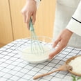 thumbnail image 3 of sunsanly 10 Inches Egg Beater Non-stick Easy to Clean PP Handle Silicone Egg Whisk Milk Mixing Stick Chef Aid Tool Kitchen Gadget, 3 of 8