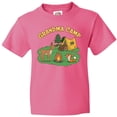 thumbnail image 3 of Inktastic Grandma Camp with Camping Animals Youth T-Shirt, 3 of 5