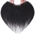 thumbnail image 5 of Hairline Toupee for Men V Shape Human Hair Forehead Hairline Transparent Thin Skin Hair Patch, 5 of 6