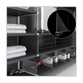 thumbnail image 3 of 12Pcs Clear PET Shelf Dividers for Closet Transparent Closet Shelf Divider Organizer for Bedroom , Office, 3 of 7