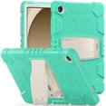 thumbnail image 2 of XYX Case for Samsung Galaxy Tab A9+ 11.0 inch (SM-X210/SM-X215/SM-X216), Dual Layer Slim Heavy Shockproof Rugged Protective Cover Case with Kickstand (Mint Green), 2 of 7