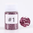 thumbnail image 2 of Visland Glitter Crushed Glass for Resin Art, Small Broken Glass Pieces Irregular Crystal Chunky Flakes Sequins for Nail Arts DIY Vase Filler Epoxy Jewelry Making Decoration, 2 of 2