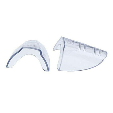 

Trade Fancy 2Pcs Glasses Side Guard Transparent Elastomer Plastic Assistant Goggles Protectors for Daily Life