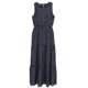 thumbnail image 2 of Qarigey Pudcoco - Vestido de fiesta largo bohemio para mujer, sin mangas, lunares, playa Vestidos, 2 of 6
