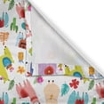 thumbnail image 4 of Ambesonne Animal Valance Pack of 2, Llama Alpaca Cactus Leaves, 54"X12", Multicolor, 4 of 5