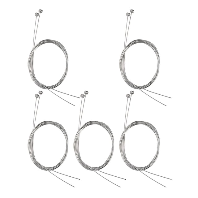 5 Pcs Fil de Réparation de Câble de Frein Intérieur en Acier Inoxydable pour Cyclisme Zinc 1,8 m