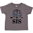 thumbnail image 3 of Inktastic Big Sis Girls New Sister Announcement Girls Toddler T-Shirt, 3 of 5