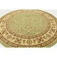 thumbnail image 4 of Unique Loom Voyage Collection Area Rug - St. Louis (7' 10" Round Green/Cream), 4 of 7