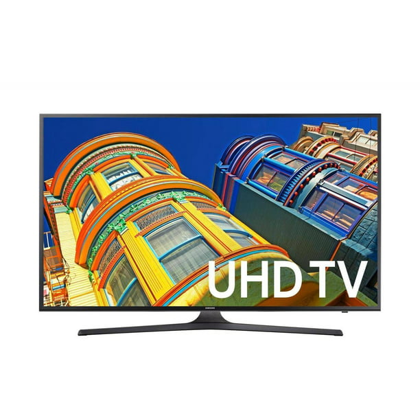 Samsung 55-inch 4k ultra hd smart led tv w/ 2016 model - un55ku6300 - Walmart.com