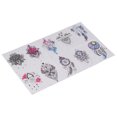 thumbnail image 3 of Temporal, 10 Uds Papel Revestido Efecto Real Pegatina Falsa Impermeable No Tóxico Patrones De Flores Insípidos Para Fiestas Para Manos Anggrek JG1416, 3 of 8