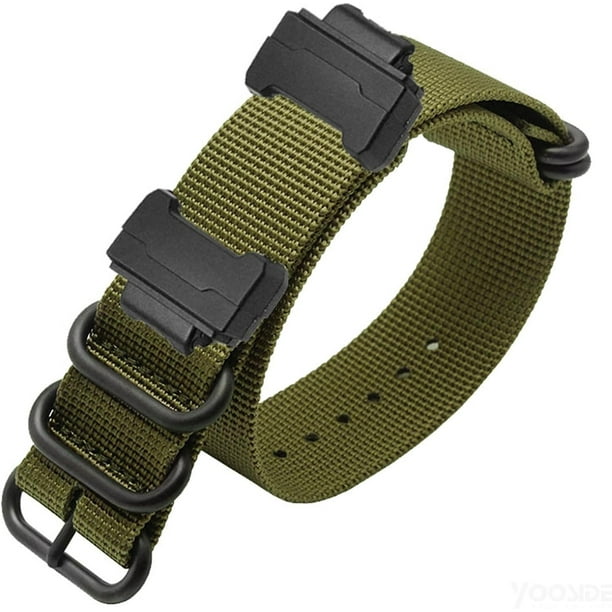 HAHDAXIA YOOSIDE Nylon Watch Band with Stainless Steel Buckle for Casio G SHOCK DW 5600 8900 6900 GA 100 110 120 GB 5600 GW S5600 M5600 GR 8900 Walmart