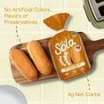 thumbnail image 5 of Sola Golden Wheat Hot Dog Buns, Non-GMO, 9 oz, 4 Count, 5 of 8