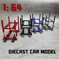 thumbnail image 4 of Diorama 1:64 Scale Car Lifter Model City Car Garage Workshop Lift Repair Prop Model Diecast Vehicle Scenes Display Props Model Accessories Toys, 4 of 8