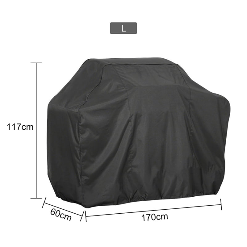 170cm BBQ Cover Heavy Duty Waterproof Medium Barbecue Grill Outdoor Protector 