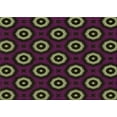 thumbnail image 1 of Ahgly Company Machine Washable Indoor Rectangle Transitional Purple Lily Purple Area Rugs, 4' x 6', 1 of 7