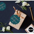 thumbnail image 5 of Inkdotpot Merry Christmas Bottle Tag Real Rose Gold Foil Favor Hang Tags Pack Of 100, 5 of 7