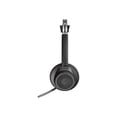 thumbnail image 2 of Poly Voyager Focus B825 USB-C Headset TAA - Google Assistant, Siri - Stereo - Wireless - Bluetooth - 98.4 ft - 20 Hz - 20 kHz - On-ear - Binaural - Ear-cup - Electret Condenser, MEMS Technology Mic..., 2 of 5