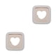 thumbnail image 1 of Naiovety Molde para hacer sándwiches, galletas, pan, pasteles, moldes decorativos reutilizables, postres, desayuno, hornear, 11,3x11,3x3,3 11.3x11.3x3.3 cm 1 2piezas, 1 of 6