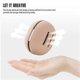 thumbnail image 3 of Makeup Sponge Holder Shatterproof Eco-Friendly Silicone Beauty Make Up Blender Case for Travel - Khaki, 3 of 5