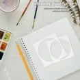 thumbnail image 3 of Circle Templates Pet White 8Pcs 6.9In, 3 of 6