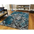 thumbnail image 4 of Gray Rug 8x10 Distressed Area Rugs 5x7 for Living Room Small Rugs 2'x3' Door Mat, 4 of 4
