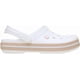 thumbnail image 5 of Zuecos Crocs Crocband Blanco Rosa Caramelo Talla 10W, 5 of 7