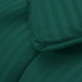 thumbnail image 4 of D.N.G. BEDDINGS 800 Thread Count 5 Piece Comforter Set, 100% Egyptian Cotton Cover, Damask Stripe, Oversized Super King Size, Teal Green Color, 4 of 6