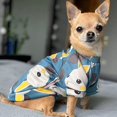 thumbnail image 2 of Pet Dog Clothes Cartoon Animal Printed Coat Cute Dog Shirt Jacket Sweater Cat Pets Clothing Dog Costumes Clothes A3 L, 2 of 4