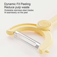 thumbnail image 5 of 2 in 1 - Kitchen Vegetable Peeler with Ergonomic Handle, Stainless Steel Y-Shaped Peeler, Comfortable Fruit Peeler, 5 of 5