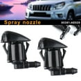 thumbnail image 2 of CARTTOU 2Pcs Window Windshield Washer Wiper Nozzle Jet 85381-AE020 For Toyota Camry Echo, 2 of 6