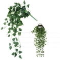 thumbnail image 4 of unbranded Plantas Artificiales De Scindapsus Verde Para De Hogar Con Hojas Realistas, 4 of 6