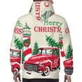 thumbnail image 7 of Cauagu Merry Christmas 1 for Men's Pullover Hooded Sweatshirt Athletic Casual Hoodie Aautumn Hoodie Sweatshirt for Men Pullover Casual Hooded Sweatshirt-Small, 7 of 7