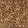 thumbnail image 1 of Ahgly Company Indoor Square Persian Brown Traditional Area Rugs, 5' Square, 1 of 4