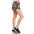 thumbnail image 2 of Women's Hawaiian Tropical Drawstring Waist Tie Beach Mini Shorts, S/M, 2 of 4
