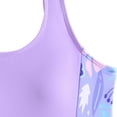 thumbnail image 5 of XEGLSBU Swimsuit for Girls Swim Suit 1 Piece Bathing Suit Summer Bikini Swimwear with Shorts z260529-Purple-c Size 13-14 Years, 5 of 8