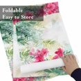 thumbnail image 6 of Summer Watercolor Wildflower Leaf Placemats Set of 6,Wipeable Washable Table Mats for Dining Tables, Green Tropical Leaves Place Mats for Kitchen Event Party Tabletop Decor, 6 of 9