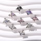 thumbnail image 5 of Joyas de aleación para decoración de uñas, taladro de corazón torcido, cruz, planeta, uña tridimensional con joyería de taladro, 5 of 5