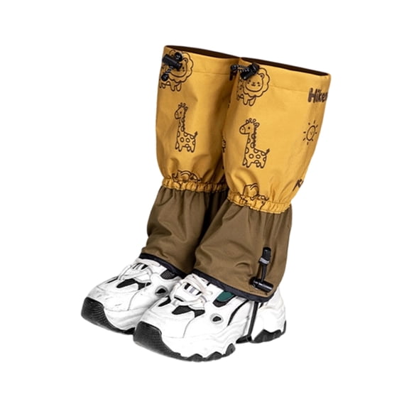 7829 Waterproof Hiking Gaiters for Snow Mud Protections Adjustable Elastic Strap