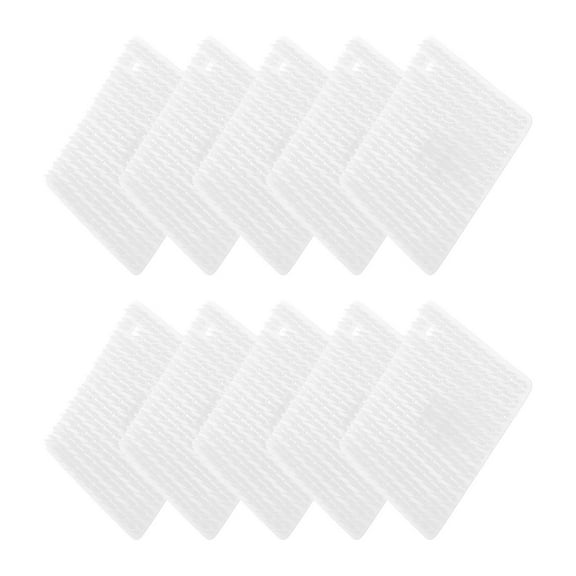 XKHBDL 10 Pcs Vegetable Scrubber, Flexible Potato Scrubber, Multi-Purpose Fruit and Veggie Brush for Carrots, Cucumber, Kitchen Gadgets