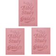 thumbnail image 2 of 3Pack 66-Page Bible Study Guide Journal Bible Study Notebook for Beginners PU Leather Cover Daily Scripture Quotes Faith-Based Notebook for Prayer Reflections, 2 of 5